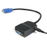 StarTech.com Duplicador Divisor de Vídeo VGA 2 puertos Compacto Alimentado por USB - Cable Splitter