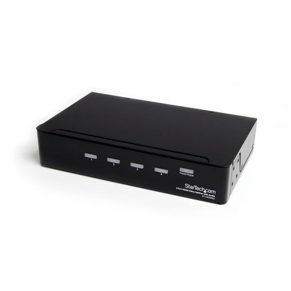 StarTech.com Multiplicador HDMI de 4 puertos y amplificador de señal - Splitter - 1920x1200 -1080p StarTech.com Multiplicador HDMI de 4 puertos y amplificador de señal - Splitter - 1920x1200 -1080p
