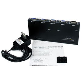 StarTech.com ST124PRO divisor de video VGA 4x VGA StarTech.com ST124PRO divisor de video VGA 4x VGA