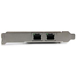 StarTech.com Tarjeta Adaptador de Red PCI Express PCI-E Gigabit Ethernet con 2 Puertos RJ45 Chipset Intel i350 StarTech.com Tarjeta Adaptador de Red PCI Express PCI-E Gigabit Ethernet con 2 Puertos RJ45 Chipset Intel i350
