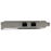 StarTech.com Tarjeta Adaptador de Red PCI Express PCI-E Gigabit Ethernet con 2 Puertos RJ45 Chipset Intel i350