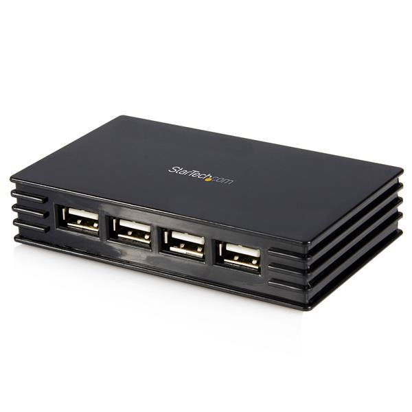 StarTech.com ST4202USB hub de interfaz USB 2.0 Type-B 480 Mbit/s Negro
