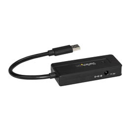 StarTech.com Hub Concentrador USB 3.0 de 4 Puertos - Mini Ladrón USB con Adaptador de Alimentación StarTech.com Hub Concentrador USB 3.0 de 4 Puertos - Mini Ladrón USB con Adaptador de Alimentación