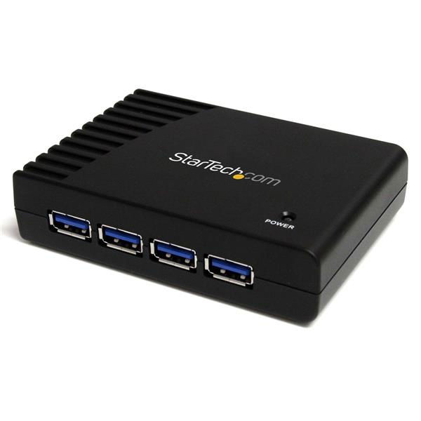 StarTech.com ST4300USB3 hub de interfaz USB 3.2 Gen 1 (3.1 Gen 1) Type-B 5000 Mbit/s Negro StarTech.com ST4300USB3 hub de interfaz USB 3.2 Gen 1 (3.1 Gen 1) Type-B 5000 Mbit/s Negro