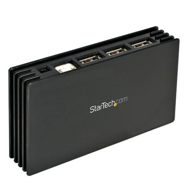 StarTech.com ST7202USB hub de interfaz USB 2.0 480 Mbit/s Negro