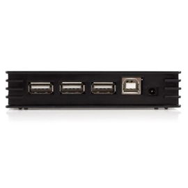 StarTech.com ST7202USB hub de interfaz USB 2.0 480 Mbit/s Negro