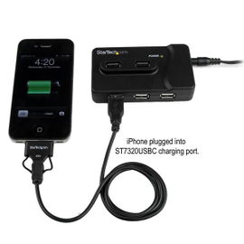 StarTech.com Adaptador Concentrador HUB Ladrón USB 6 Puertos - 2x USB 3.0 -4x USB 2.0 - 1x USB Cargador de 2A StarTech.com Adaptador Concentrador HUB Ladrón USB 6 Puertos - 2x USB 3.0 -4x USB 2.0 - 1x USB Cargador de 2A