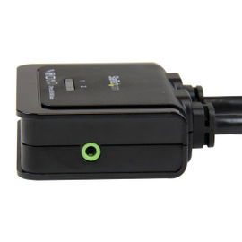 StarTech.com Conmutador Switch KVM 2 puertos HDMI USB Audio con Cables Integrados - 1080p StarTech.com Conmutador Switch KVM 2 puertos HDMI USB Audio con Cables Integrados - 1080p