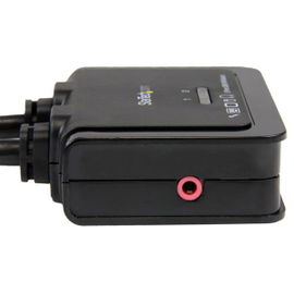 StarTech.com Conmutador Switch KVM 2 puertos HDMI USB Audio con Cables Integrados - 1080p StarTech.com Conmutador Switch KVM 2 puertos HDMI USB Audio con Cables Integrados - 1080p