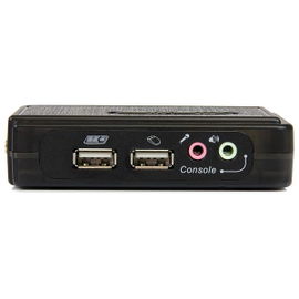StarTech.com Juego de Conmutador KVM de 2 puertos con todo incluido - USB - Audio y Vídeo VGA StarTech.com Juego de Conmutador KVM de 2 puertos con todo incluido - USB - Audio y Vídeo VGA