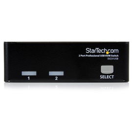 StarTech.com SV231USB interruptor KVM Negro StarTech.com SV231USB interruptor KVM Negro