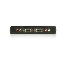 StarTech.com Juego de Conmutador Switch KVM 4 Puertos Vídeo VGA USB 2.0 con Cables y Audio StarTech.com Juego de Conmutador Switch KVM 4 Puertos Vídeo VGA USB 2.0 con Cables y Audio