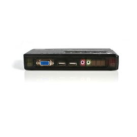 StarTech.com Juego de Conmutador Switch KVM 4 Puertos Vídeo VGA USB 2.0 con Cables y Audio StarTech.com Juego de Conmutador Switch KVM 4 Puertos Vídeo VGA USB 2.0 con Cables y Audio
