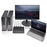StarTech.com Switch Conmutador KVM de 4 Puertos HDMI 1080p con USB 3.0