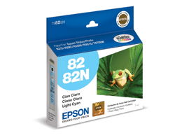Epson T082520 Cartucho Light Cian 82 cartucho de tinta 1 pieza(s) Original Cian claro