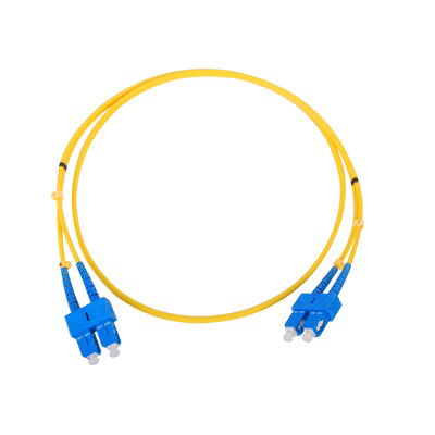 Jumper de Fibra Óptica Monomodo SC/SC Duplex de 1 metro Jumper de Fibra Óptica Monomodo SC/SC Duplex de 1 metro