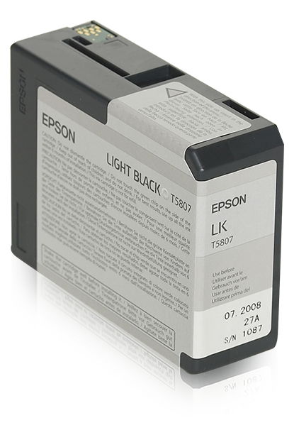 Epson Cartucho T580700 gris Epson Cartucho T580700 gris