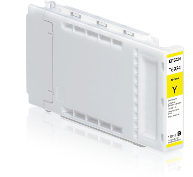 Epson T6924 - 110 ml - amarillo - original - cartucho de tinta - para SureColor SC-T3000, SC-T3200, SC-T5000, SC-T5200, SC-T7000, SC-T7200, T3270, T5270, T7270
