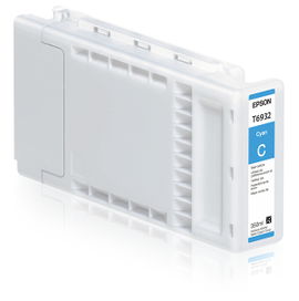 Epson T6932 - 350 ml - cián - original - cartucho de tinta - para SureColor SC-T3000, SC-T3200, SC-T5000, SC-T5200, SC-T7000, SC-T7200, T3270, T5270, T7270