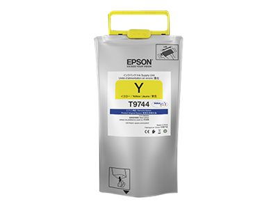 Epson T9744 - Gran capacidad - amarillo - original - blíster con alarmas de RF/acústica - cartucho de tinta - para WorkForce Pro WF-C869R, WF-C869RD3TWFC, WF-C869RDTWF, WF-C869RDTWFC Epson T9744 - Gran capacidad - amarillo - original - blíster con alarmas de RF/acústica - cartucho de tinta - para WorkForce Pro WF-C869R, WF-C869RD3TWFC, WF-C869RDTWF, WF-C869RDTWFC