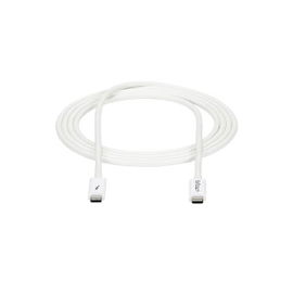 StarTech.com Cable de 2m Thunderbolt 3 Blanco - Cable Compatible con USB-C y DisplayPort - USB Tipo C StarTech.com Cable de 2m Thunderbolt 3 Blanco - Cable Compatible con USB-C y DisplayPort - USB Tipo C