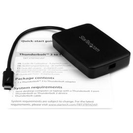 StarTech.com Adaptador Thunderbolt 3 a Thunderbolt