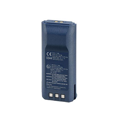 Battery Li-ion 7.4V 1900mAh (typical capacity), 1800mAh (minimum value) blue battery for radios IC-F3201DEX/4201DEX Battery Li-ion 7.4V 1900mAh (typical capacity), 1800mAh (minimum value) blue battery for radios IC-F3201DEX/4201DEX