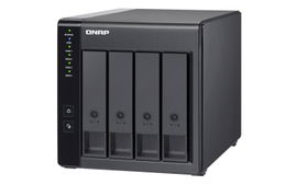 QNAP TR-004 unidad de disco multiple Negro