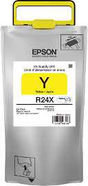 Epson R24X - Gran capacidad - amarillo - original - paquete de tinta - para WorkForce Pro WF-R8590, WF-R8590 D3TWFC, WF-R8590DTWF, WF-R8590DTWFL