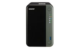 NAS QNAP TS-253D-4G-US PROCESADOR INTEL CELERON J4125 / MEMORIA RAM 4GB / 2 BAHIAS FRONTALES SATA 3.5 PULGADAS y 2.5 PULGADAS / 2 PUERTOS RJ45 2.5GbE / MONTAJE EN ESCRITORIO / APLICACIONES  DE USO PERSONAL PARA COMPARTIR Y RESPALDAR DATOS EN LA NUBE