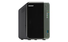 NAS QNAP TS-253D-4G-US PROCESADOR INTEL CELERON J4125 / MEMORIA RAM 4GB / 2 BAHIAS FRONTALES SATA 3.5 PULGADAS y 2.5 PULGADAS / 2 PUERTOS RJ45 2.5GbE / MONTAJE EN ESCRITORIO / APLICACIONES DE USO PERSONAL PARA COMPARTIR Y RESPALDAR DATOS EN LA NUBE NAS QNAP TS-253D-4G-US PROCESADOR INTEL CELERON J4125 / MEMORIA RAM 4GB / 2 BAHIAS FRONTALES SATA 3.5 PULGADAS y 2.5 PULGADAS / 2 PUERTOS RJ45 2.5GbE / MONTAJE EN ESCRITORIO / APLICACIONES DE USO PERSONAL PARA COMPARTIR Y RESPALDAR DATOS EN LA NUBE