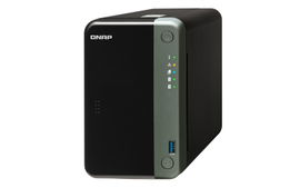 NAS QNAP TS-253D-4G-US PROCESADOR INTEL CELERON J4125 / MEMORIA RAM 4GB / 2 BAHIAS FRONTALES SATA 3.5 PULGADAS y 2.5 PULGADAS / 2 PUERTOS RJ45 2.5GbE / MONTAJE EN ESCRITORIO / APLICACIONES DE USO PERSONAL PARA COMPARTIR Y RESPALDAR DATOS EN LA NUBE NAS QNAP TS-253D-4G-US PROCESADOR INTEL CELERON J4125 / MEMORIA RAM 4GB / 2 BAHIAS FRONTALES SATA 3.5 PULGADAS y 2.5 PULGADAS / 2 PUERTOS RJ45 2.5GbE / MONTAJE EN ESCRITORIO / APLICACIONES DE USO PERSONAL PARA COMPARTIR Y RESPALDAR DATOS EN LA NUBE