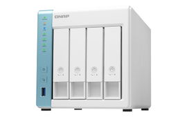 QNAP TS-431K - Servidor NAS - 4 compartimentos - SATA 6Gb/s - RAM 1 GB - Gigabit Ethernet