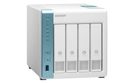 QNAP TS-431K - Servidor NAS - 4 compartimentos - SATA 6Gb/s - RAM 1 GB - Gigabit Ethernet