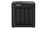 QNAP TS-451D2 - Servidor NAS - 4 compartimentos - SATA 6Gb/s - RAID 0, 1, 5, 6, 10, JBOD - RAM 4 GB - Gigabit Ethernet - iSCSI soporta