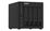 QNAP TS-451D2 - Servidor NAS - 4 compartimentos - SATA 6Gb/s - RAID 0, 1, 5, 6, 10, JBOD - RAM 4 GB - Gigabit Ethernet - iSCSI soporta