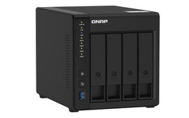 QNAP TS-451D2 - Servidor NAS - 4 compartimentos - SATA 6Gb/s - RAID 0, 1, 5, 6, 10, JBOD - RAM 4 GB - Gigabit Ethernet - iSCSI soporta