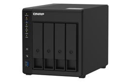 QNAP TS-451D2 - Servidor NAS - 4 compartimentos - SATA 6Gb/s - RAID 0, 1, 5, 6, 10, JBOD - RAM 4 GB - Gigabit Ethernet - iSCSI soporta