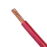 8 AWG red color wire, soft copper conductor or wiring. PVC insulation, flame retardant.