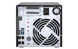 QNAP TS-473-4G - Servidor NAS - 4 compartimentos - SATA 6Gb/s - RAID 0, 1, 5, 6, 10, JBOD, 5 Hot Spare, intercambio en caliente 6, 10 repuesto rápido - RAM 4 GB - Gigabit Ethernet - iSCSI soporta