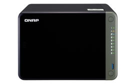 NAS QNAP TS-653D-4G-US PROCESADOR INTEL CELERON J4125 / MEMORIA RAM 4GB / 6 BAHIAS FRONTALES SATA 3.5 PULGADAS y 2.5 PULGADAS / 2 PUERTOS RJ45 2.5GbE / MONTAJE EN ESCRITORIO / APLICACIONES  DE USO PERSONAL PARA COMPARTIR Y RESPALDAR DATOS EN LA NUBE