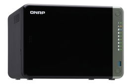 NAS QNAP TS-653D-4G-US PROCESADOR INTEL CELERON J4125 / MEMORIA RAM 4GB / 6 BAHIAS FRONTALES SATA 3.5 PULGADAS y 2.5 PULGADAS / 2 PUERTOS RJ45 2.5GbE / MONTAJE EN ESCRITORIO / APLICACIONES  DE USO PERSONAL PARA COMPARTIR Y RESPALDAR DATOS EN LA NUBE
