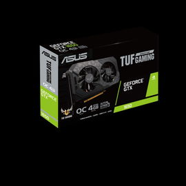 ASUS TUF-GTX1650-O4GD6-P-GAMING - OC Edition - tarjeta gráfica - GF GTX 1650 - 4 GB GDDR6 - PCIe 3.0 x16 - DVI, HDMI, DisplayPort