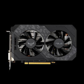 ASUS TUF-GTX1650-O4GD6-P-GAMING - OC Edition - tarjeta gráfica - GF GTX 1650 - 4 GB GDDR6 - PCIe 3.0 x16 - DVI, HDMI, DisplayPort ASUS TUF-GTX1650-O4GD6-P-GAMING - OC Edition - tarjeta gráfica - GF GTX 1650 - 4 GB GDDR6 - PCIe 3.0 x16 - DVI, HDMI, DisplayPort