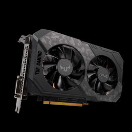 ASUS TUF-GTX1650-O4GD6-P-GAMING - OC Edition - tarjeta gráfica - GF GTX 1650 - 4 GB GDDR6 - PCIe 3.0 x16 - DVI, HDMI, DisplayPort ASUS TUF-GTX1650-O4GD6-P-GAMING - OC Edition - tarjeta gráfica - GF GTX 1650 - 4 GB GDDR6 - PCIe 3.0 x16 - DVI, HDMI, DisplayPort