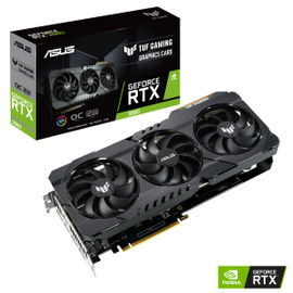 ASUS TUF-RTX3060-O12G-V2-GAMING - OC Edition - tarjeta gráfica - GF RTX 3060 - 12 GB GDDR6 - PCIe 4.0 - 2 x HDMI, 3 x DisplayPort ASUS TUF-RTX3060-O12G-V2-GAMING - OC Edition - tarjeta gráfica - GF RTX 3060 - 12 GB GDDR6 - PCIe 4.0 - 2 x HDMI, 3 x DisplayPort