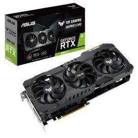 ASUS - TUF-RTX3060TI-8G-GAMING - PCI Express 4.0 - NVIDIA - NVIDIA GeForce RTX 3060 Ti - 8 GB - GDDR6 SDRAM