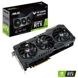 ASUS TUF-RTX3060TI-O8G-V2-GAMING - OC Edition - tarjeta gráfica - GF RTX 3060 Ti - 8 GB GDDR6 - PCIe 4.0 - 2 x HDMI, 3 x DisplayPort ASUS TUF-RTX3060TI-O8G-V2-GAMING - OC Edition - tarjeta gráfica - GF RTX 3060 Ti - 8 GB GDDR6 - PCIe 4.0 - 2 x HDMI, 3 x DisplayPort