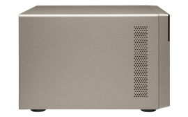 QNAP SMB STORAGE TVS-873e-8G-US 8-BAY NAS/ISCSI IP-SAN, AMD R SERIES QUAD-CORE 2.1GHZ, 8GB RAM, 10G-READY QNAP SMB STORAGE TVS-873e-8G-US 8-BAY NAS/ISCSI IP-SAN, AMD R SERIES QUAD-CORE 2.1GHZ, 8GB RAM, 10G-READY