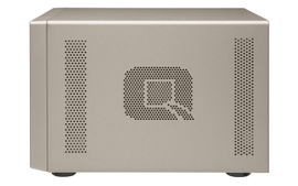 QNAP SMB STORAGE TVS-873e-8G-US 8-BAY NAS/ISCSI IP-SAN, AMD R SERIES QUAD-CORE 2.1GHZ, 8GB RAM, 10G-READY QNAP SMB STORAGE TVS-873e-8G-US 8-BAY NAS/ISCSI IP-SAN, AMD R SERIES QUAD-CORE 2.1GHZ, 8GB RAM, 10G-READY
